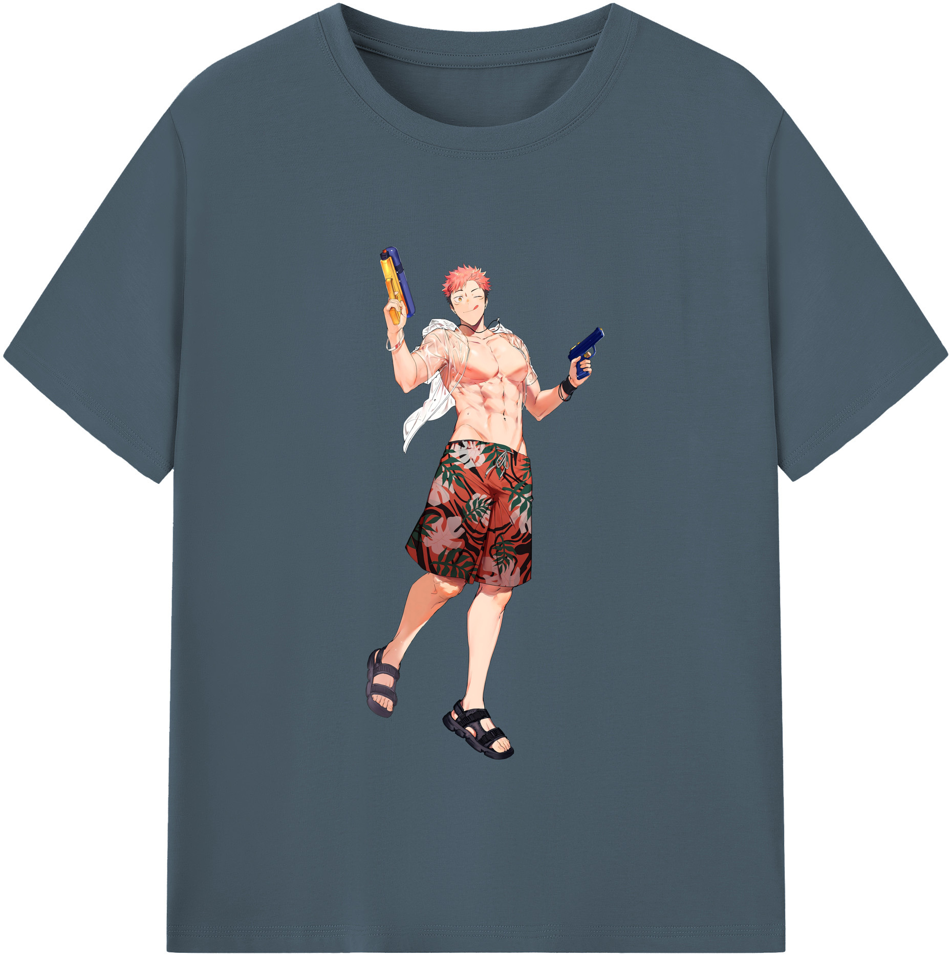 （画像用） 呪術廻戦 Jujutsu Kaisen 綿100％半袖Tシャツ（フロントプリント）